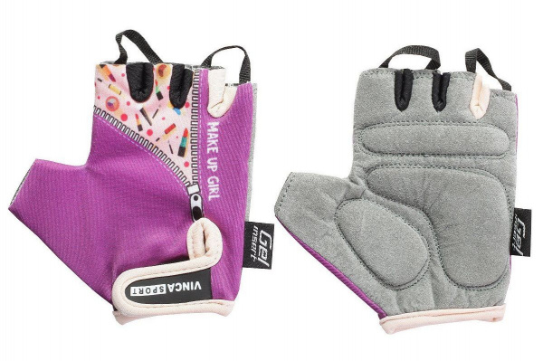 Велоперчатки детские MAKE UP GIRL Vinca Sport Велоперчатки детские MAKE UP GIRL Vinca Sport