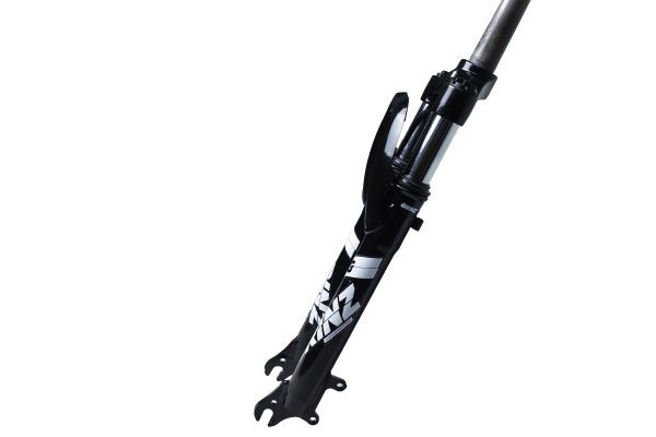 Вилка GRINZ ES 245-2 26"*1.1\8" ход 60мм, пружина, предварительное сжатие, стальная, черно\белая, 2,55кг Вилка GRINZ ES 245-2 26"*1.1\8" ход 60мм, пружина, предварительное сжатие, стальная, черно\белая, 2,55кг