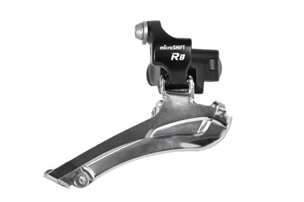 Переключатель передний MICROSHIFT FDR252B,46-52T,2звезды,н.тяга,хомут 34.9,ChainLine 43.5mm шоссе Переключатель передний MICROSHIFT FDR252B,46-52T,2звезды,н.тяга,хомут 34.9,ChainLine 43.5mm шоссе